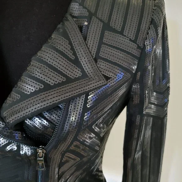 xsbcbgmaxazriaSUVI GEO SEQUIN JACKET